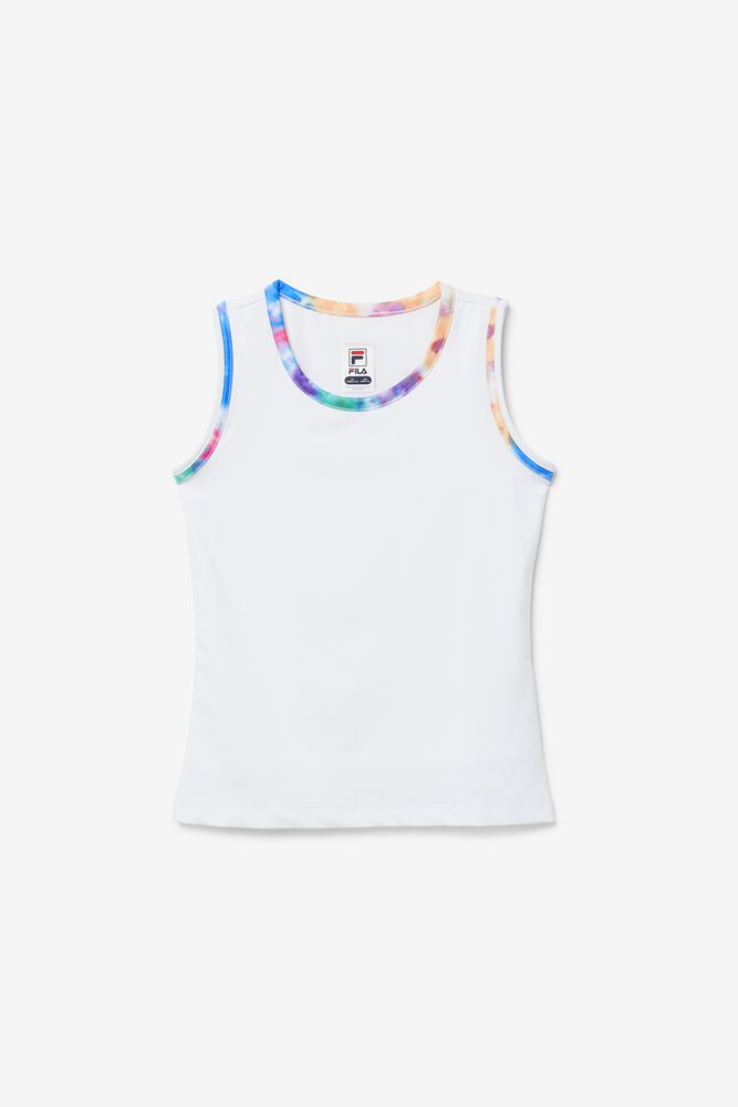 Fila Tank Top Børn Hvide Pige Core Fullback CVL-540367